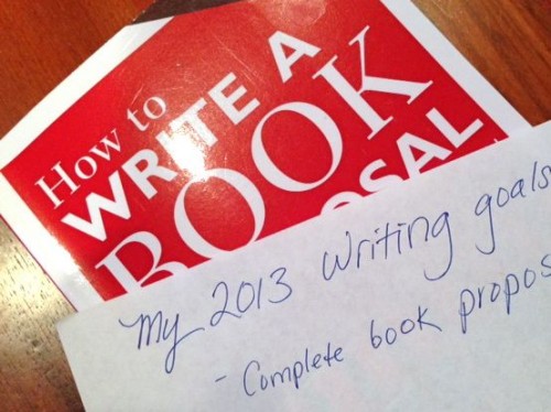 2013 Writing Goals